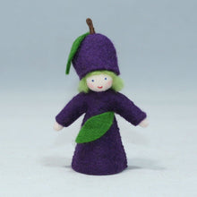 Handmade Plum Fairy Doll by Ambrosius – Eco-Friendly Wool Felt Waldorf Toy from Eco Flower Fairies LLC