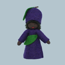Handmade Plum Fairy Doll by Ambrosius – Eco-Friendly Wool Felt Waldorf Toy from Eco Flower Fairies LLC