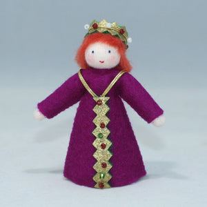 Handmade Halloween Prince Doll by Ambrosius – Eco-Friendly Wool Felt Waldorf Toy from Eco Flower Fairies LLC
