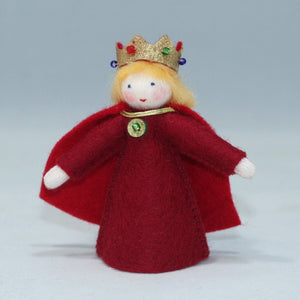 Handmade Halloween Prince Doll by Ambrosius – Eco-Friendly Wool Felt Waldorf Toy from Eco Flower Fairies LLC
