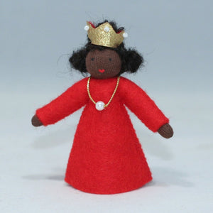 Handmade Halloween Princess Doll by Ambrosius – Eco-Friendly Wool Felt Waldorf Toy from Eco Flower Fairies LLC