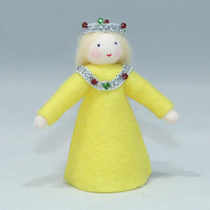 Handmade Halloween Princess Doll by Ambrosius – Eco-Friendly Wool Felt Waldorf Toy from Eco Flower Fairies LLC