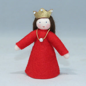 Handmade Halloween Princess Doll by Ambrosius – Eco-Friendly Wool Felt Waldorf Toy from Eco Flower Fairies LLC