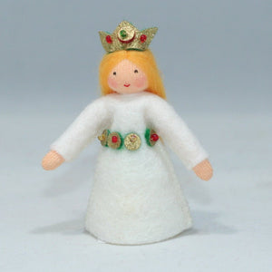 Handmade Halloween Princess Doll by Ambrosius – Eco-Friendly Wool Felt Waldorf Toy from Eco Flower Fairies LLC
