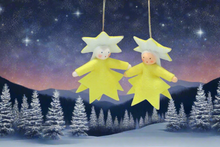 Handmade Star Pixie Doll by Ambrosius – Eco-Friendly Wool Felt Waldorf Toy from Eco Flower Fairies LLC