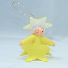 Handmade Star Pixie Doll by Ambrosius – Eco-Friendly Wool Felt Waldorf Toy from Eco Flower Fairies LLC