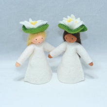 Handmade Water Lily Fairy Doll by Ambrosius – Eco-Friendly Wool Felt Waldorf Toy from Eco Flower Fairies LLC