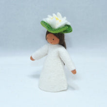 Handmade Water Lily Fairy Doll by Ambrosius – Eco-Friendly Wool Felt Waldorf Toy from Eco Flower Fairies LLC