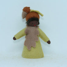 Handmade Acorn Fairy Doll by Ambrosius – Eco-Friendly Wool Felt Waldorf Toy from Eco Flower Fairies LLC
