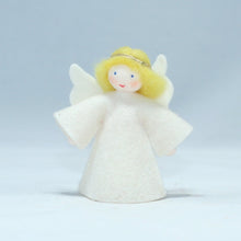 Handmade Christmas Angel Doll by Ambrosius – Eco-Friendly Wool Felt Waldorf Toy from Eco Flower Fairies LLC