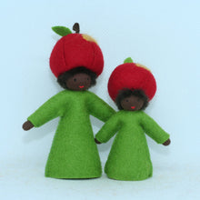 Handmade Apple Fairy Doll by Ambrosius – Eco-Friendly Wool Felt Waldorf Toy from Eco Flower Fairies LLC
