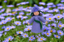 Aster Fairy Doll – 2.5” & 3" Handmade Felt Waldorf Decorations by Ambrosius