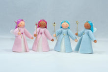 Aurora Borealis Fairy Doll – 2.5” Handmade Felt Waldorf Decoration by Ambrosius