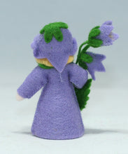 Bluebell Fairy Doll – 2.5” Handmade Felt Waldorf Decoration by Ambrosius