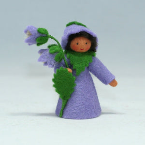 Handmade Bluebell Fairy Doll by Ambrosius – Eco-Friendly Wool Felt Waldorf Toy from Eco Flower Fairies LLC