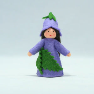 Handmade Bluebell Fairy Doll by Ambrosius – Eco-Friendly Wool Felt Waldorf Toy from Eco Flower Fairies LLC