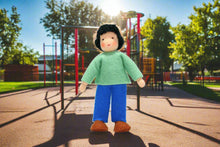 Handmade Brother Doll by Ambrosius – Eco-Friendly Wool Felt Waldorf Toy from Eco Flower Fairies LLC