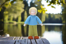 Handmade Brother Doll by Ambrosius – Eco-Friendly Wool Felt Waldorf Toy from Eco Flower Fairies LLC