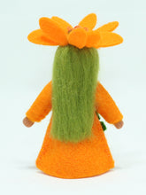 Cape Marigold Fairy Doll – 2.5” & 3” Handmade Felt Waldorf Decorations by Ambrosius