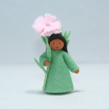 Handmade Carnation Fairy Doll by Ambrosius – Eco-Friendly Wool Felt Waldorf Toy from Eco Flower Fairies LLC