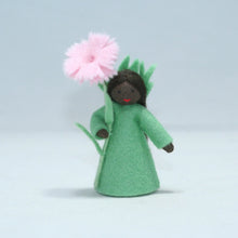 Handmade Carnation Fairy Doll by Ambrosius – Eco-Friendly Wool Felt Waldorf Toy from Eco Flower Fairies LLC