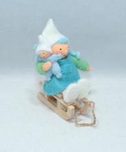 Handmade Cave Gnome Doll by Ambrosius – Eco-Friendly Wool Felt Waldorf Toy from Eco Flower Fairies LLC