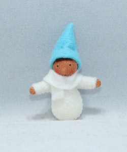 Handmade Cave Gnome Doll by Ambrosius – Eco-Friendly Wool Felt Waldorf Toy from Eco Flower Fairies LLC