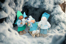Handmade Cave Gnome Doll by Ambrosius – Eco-Friendly Wool Felt Waldorf Toy from Eco Flower Fairies LLC