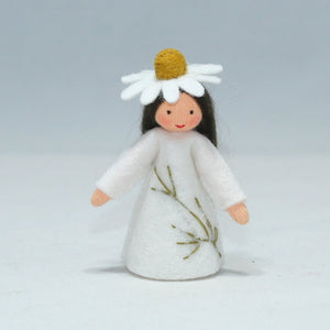 Handmade Chamomile Fairy Doll by Ambrosius – Eco-Friendly Wool Felt Waldorf Toy from Eco Flower Fairies LLC