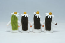 Chamomile Fairy Doll – 2.5” Handmade Felt Waldorf Decoration by Ambrosius