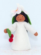 Handmade Cherry Blossom Fairy Doll by Ambrosius – Eco-Friendly Wool Felt Waldorf Toy from Eco Flower Fairies LLC