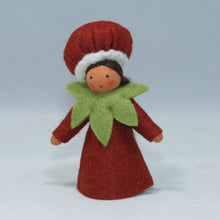 Handmade Chestnut Fairy Doll by Ambrosius – Eco-Friendly Wool Felt Waldorf Toy from Eco Flower Fairies LLC