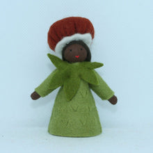 Handmade Chestnut Fairy Doll by Ambrosius – Eco-Friendly Wool Felt Waldorf Toy from Eco Flower Fairies LLC