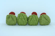 Chestnut Fairy Family Doll Set – 2.5", 3" & 3.5” Handmade Felt Waldorf Decorations by Ambrosius