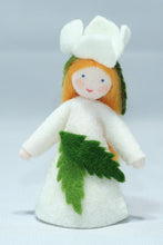 Handmade Christmas Rose Fairy Doll by Ambrosius – Eco-Friendly Wool Felt Waldorf Toy from Eco Flower Fairies LLC