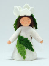Handmade Christmas Rose Fairy Doll by Ambrosius – Eco-Friendly Wool Felt Waldorf Toy from Eco Flower Fairies LLC