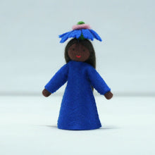 Handmade Cornflower Fairy Doll by Ambrosius – Eco-Friendly Wool Felt Waldorf Toy from Eco Flower Fairies LLC