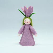 Handmade Crocus Fairy Doll by Ambrosius – Eco-Friendly Wool Felt Waldorf Toy from Eco Flower Fairies LLC