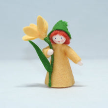 Handmade Crocus Fairy Doll by Ambrosius – Eco-Friendly Wool Felt Waldorf Toy from Eco Flower Fairies LLC