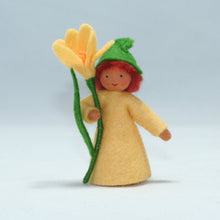 Handmade Crocus Fairy Doll by Ambrosius – Eco-Friendly Wool Felt Waldorf Toy from Eco Flower Fairies LLC