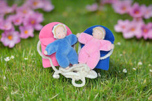 Handmade Cuddle Baby Doll by Ambrosius – Eco-Friendly Wool Felt Waldorf Toy from Eco Flower Fairies LLC