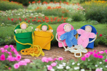 Handmade Cuddle Baby Doll by Ambrosius – Eco-Friendly Wool Felt Waldorf Toy from Eco Flower Fairies LLC