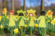 Handmade Daffodil Fairy Doll by Ambrosius – Eco-Friendly Wool Felt Waldorf Toy from Eco Flower Fairies LLC