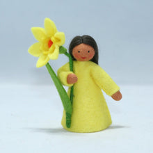 Handmade Daffodil Fairy Doll by Ambrosius – Eco-Friendly Wool Felt Waldorf Toy from Eco Flower Fairies LLC