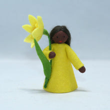 Handmade Daffodil Fairy Doll by Ambrosius – Eco-Friendly Wool Felt Waldorf Toy from Eco Flower Fairies LLC