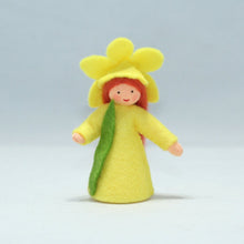 Handmade Daffodil Fairy Doll by Ambrosius – Eco-Friendly Wool Felt Waldorf Toy from Eco Flower Fairies LLC