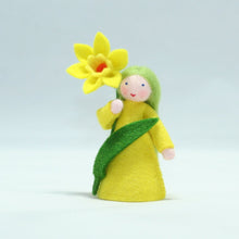 Handmade Daffodil Fairy Doll by Ambrosius – Eco-Friendly Wool Felt Waldorf Toy from Eco Flower Fairies LLC