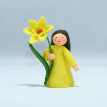 Handmade Daffodil Fairy Doll by Ambrosius – Eco-Friendly Wool Felt Waldorf Toy from Eco Flower Fairies LLC