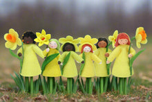 Handmade Daffodil Fairy Doll by Ambrosius – Eco-Friendly Wool Felt Waldorf Toy from Eco Flower Fairies LLC