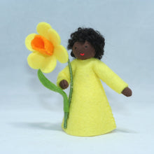 Handmade Daffodil Fairy Doll by Ambrosius – Eco-Friendly Wool Felt Waldorf Toy from Eco Flower Fairies LLC